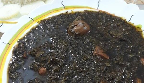 عکس نوشته قورمه سبزی