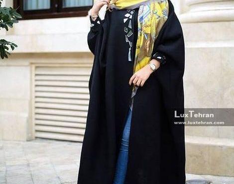 عکس مدل مانتو بلند گشاد شیک