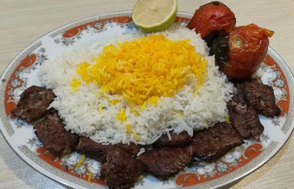 عکس تصاویر از چلو کباب برگ