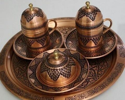 عکسهای ظروف مسی زیبا
