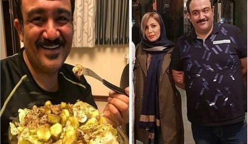 عکس مهران غفوریان قبل و بعد از لاغری