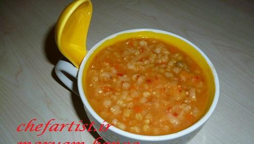 عکس جو پوست کنده برای سوپ