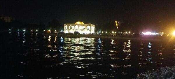 عکس شاه گلی تبریز در شب