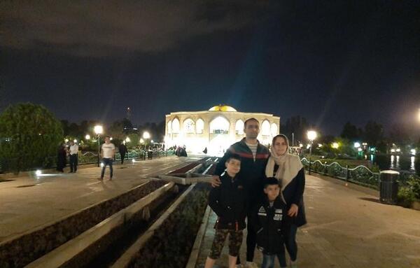 عکس شاه گلی تبریز در شب