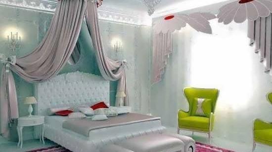 عکس ایده رنگ اتاق خواب عروس