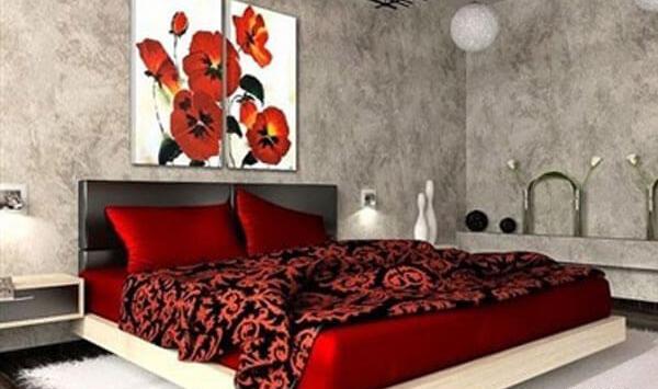 عکس ایده رنگ اتاق خواب عروس