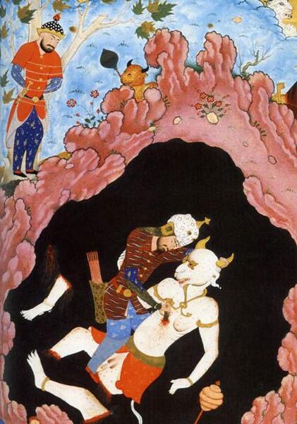 عکس غول سفید