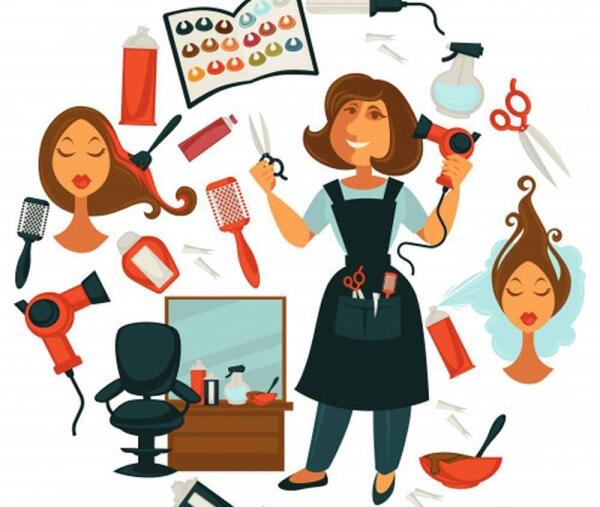 عکس طنز آرایشگاه
