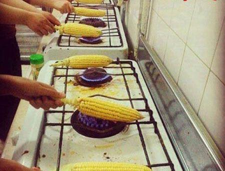 عکس خنده دار ذرت