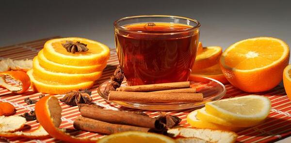 عکس چای پرتقال