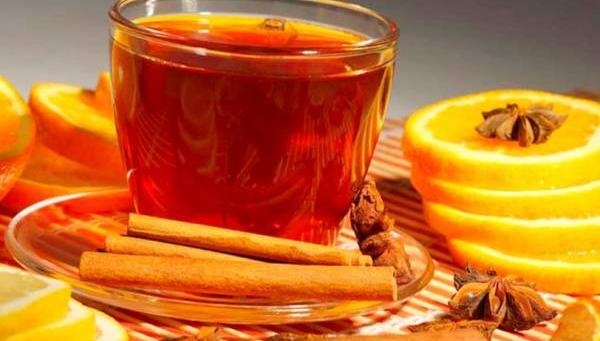 عکس چای پرتقال