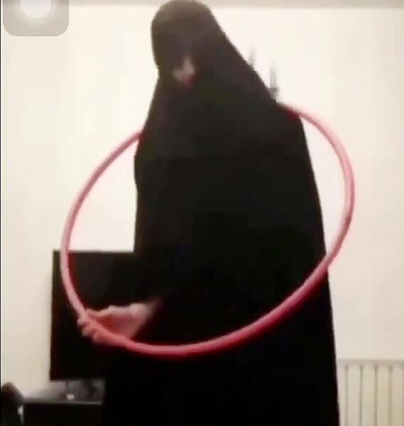 عکس با حجاب طنز