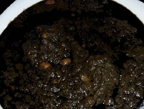 عکس قورمه سبزی سیاه