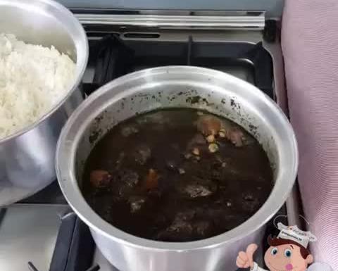 عکس قورمه سبزی سیاه