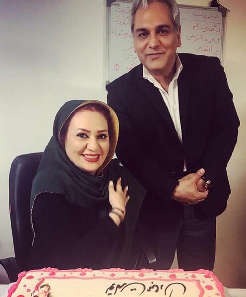 عکس خانم مهران مدیری