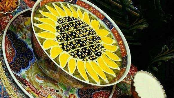 عکس تزیین آش رشته مجلسی