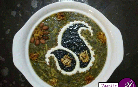 عکس تزیین آش رشته مجلسی