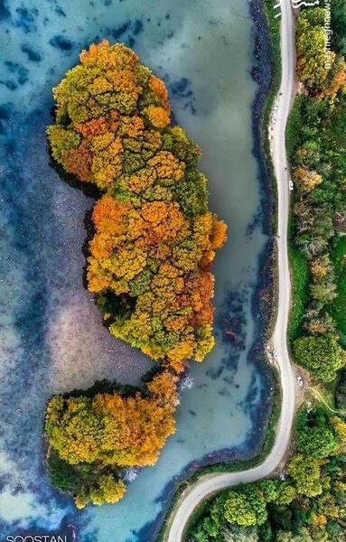 عکس زیبا طبیعت لاهیجان