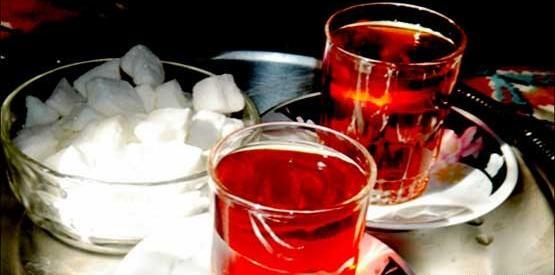 عکس چای در خانه
