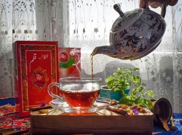 عکس چای در خانه
