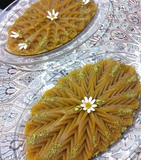 عکس حلوا شیری