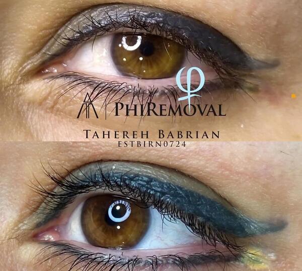 عکس تاتو خط چشم نی نی سایت