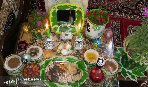 عکس سفره هفت سین هنری