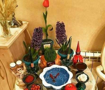 عکس سفره هفت سین هنری