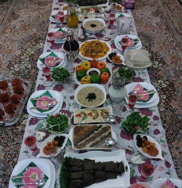عکس غذاهای ماه رمضان
