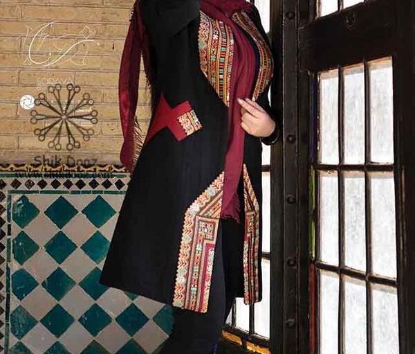 عکس مدل مانتو طرح سنتی