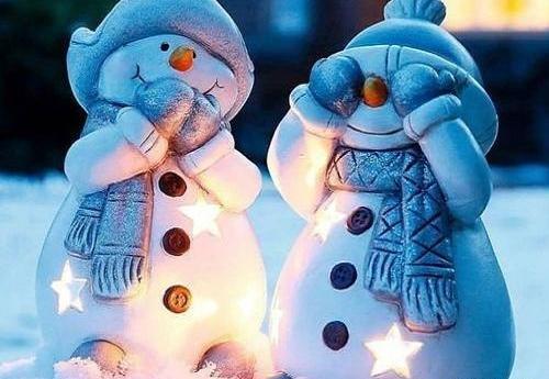 عکس آدم برفی خوشگل