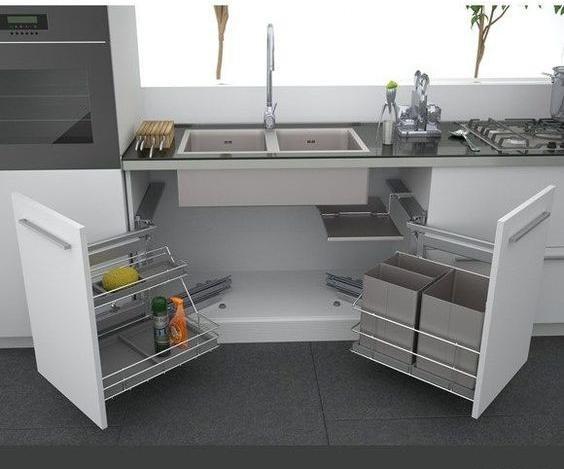 عکس کابینت زیر ظرفشویی