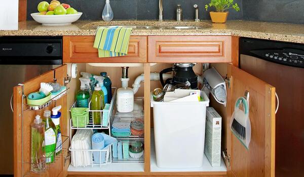 عکس کابینت زیر ظرفشویی