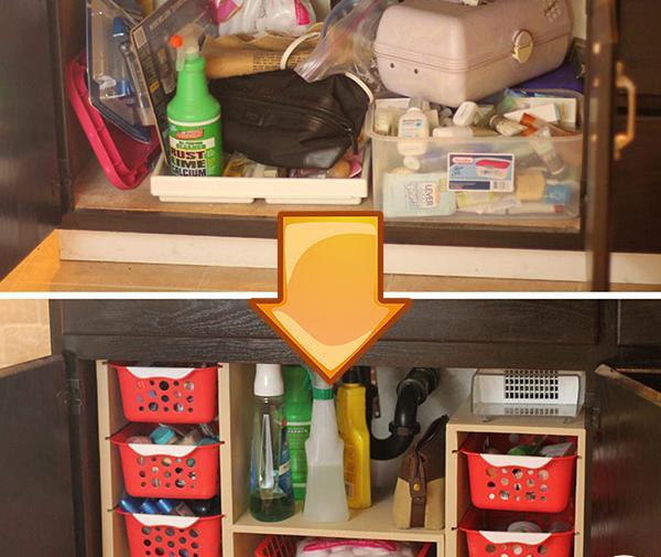 عکس کابینت زیر ظرفشویی
