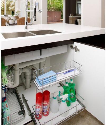 عکس کابینت زیر ظرفشویی