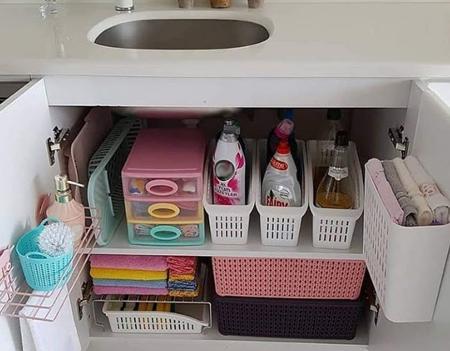 عکس کابینت زیر ظرفشویی
