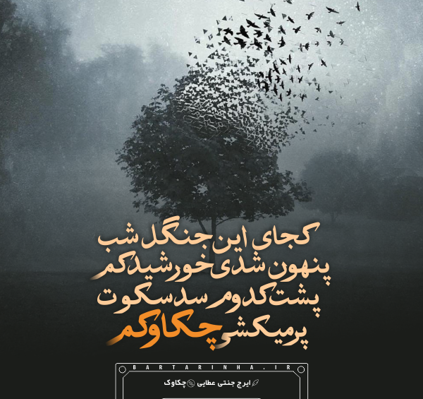 عکس نوشته چکاوک داریوش