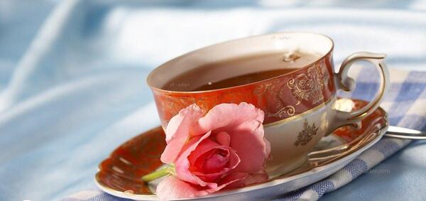 عکس چای گل سرخ
