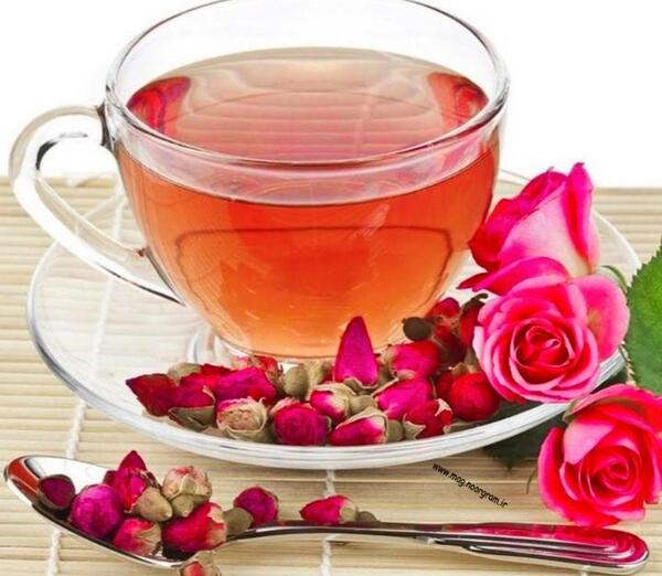 عکس چای گل سرخ