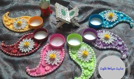 عکس ایده برای سفره هفت سین با نمد