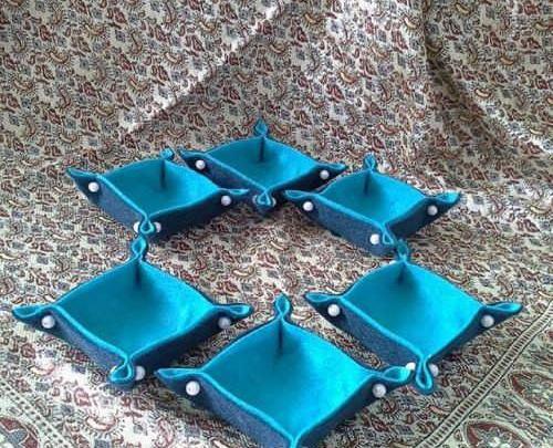 عکس ایده برای سفره هفت سین با نمد