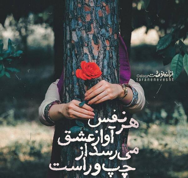عکس نوشته نفس برای پروفایل