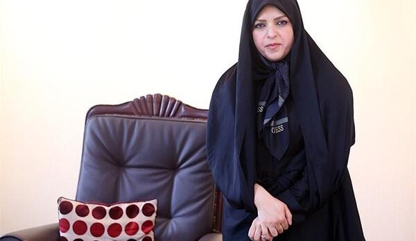 عکس مریم خمینی در سوئیس