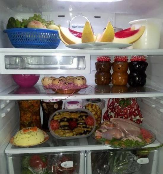 عکس ایده یخچال مرتب