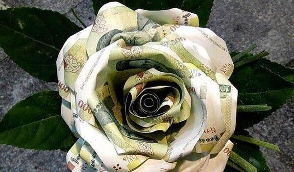 عکس دسته گل پولی