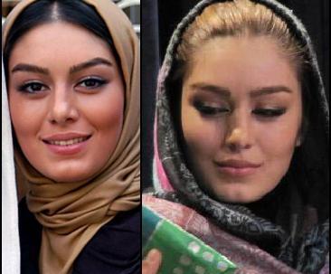 عکس با حجاب بازیگران ایرانی