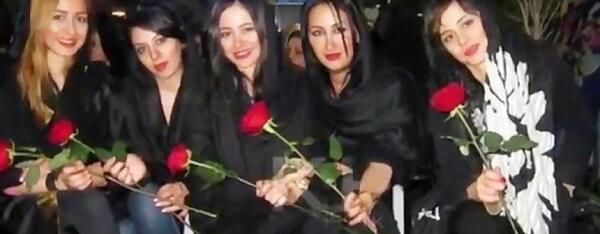 عکس با حجاب بازیگران ایرانی