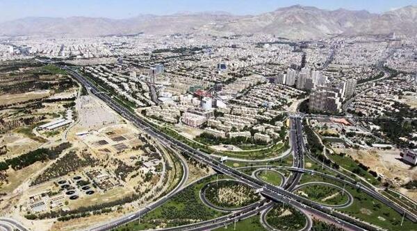 عکس هوایی خمینی شهر