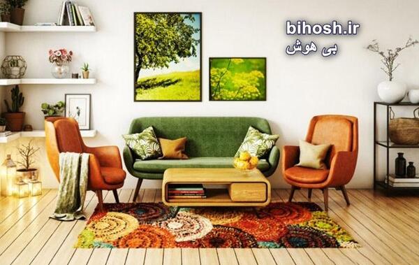 عکس کلی ایده برای تزیین اتاق پذیرایی