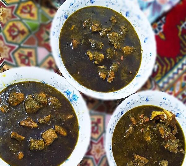 عکس قورمه سبزی خوش رنگ